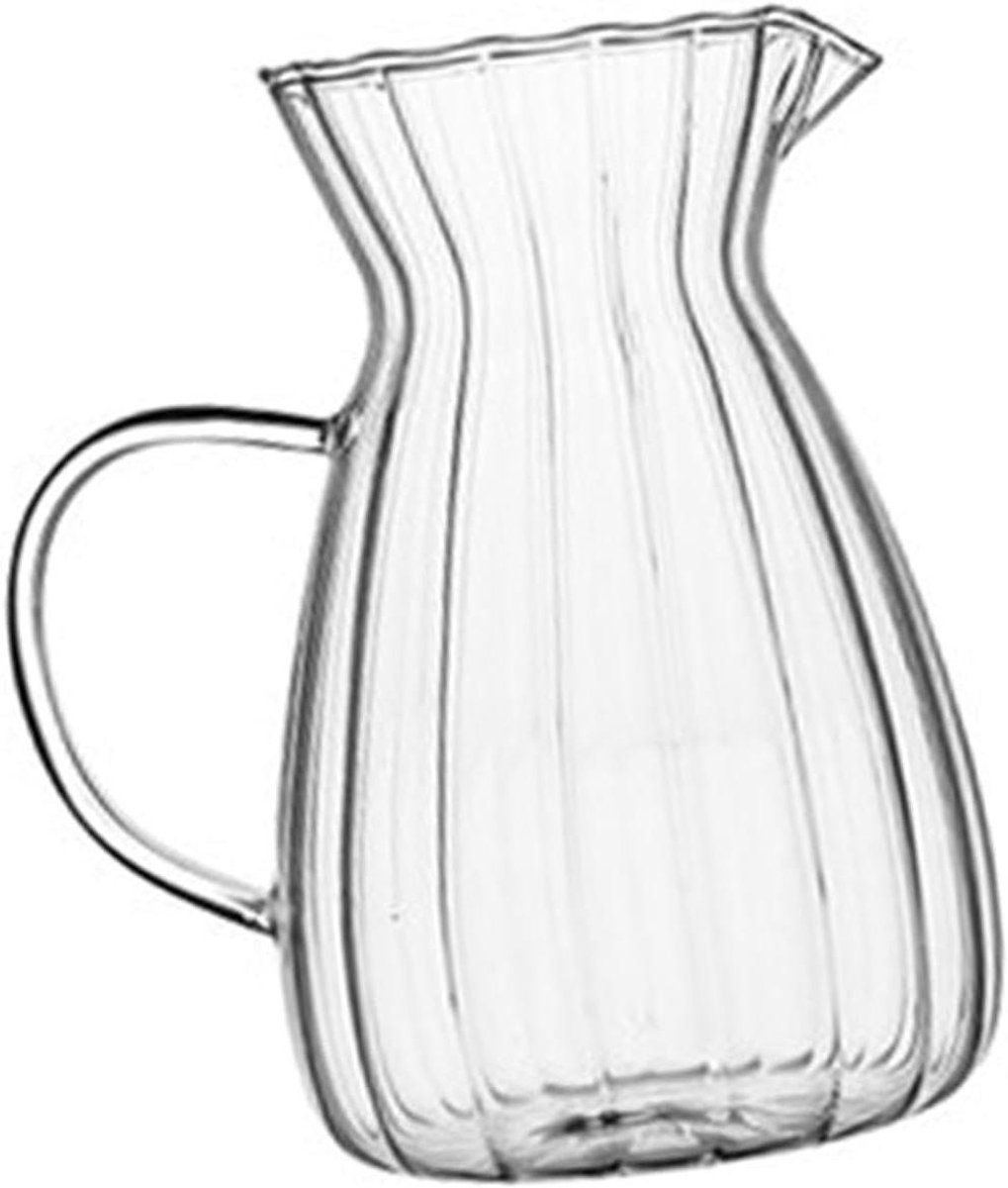 Koffiekan met Druppelfilter - Glazen Melkkan - Thuis Koffie Zetten - V-vormige Tuit - 500 ml - Transparant