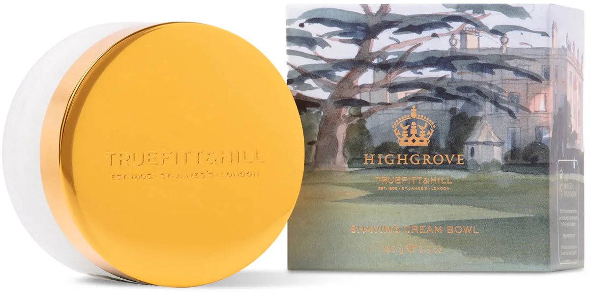 Truefitt and hill High Grove Shaving Cream Bowl