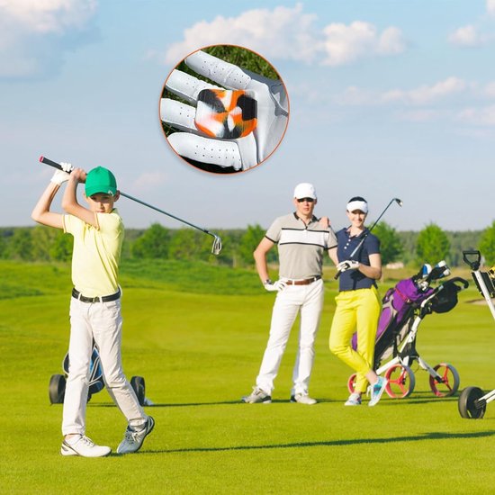 Professionele Silicone Golf Grip Trainer voor Nauwkeurigheid, Verbeter je Grip en Controle, Geschikt voor Alle Niveau's — afbeelding 3