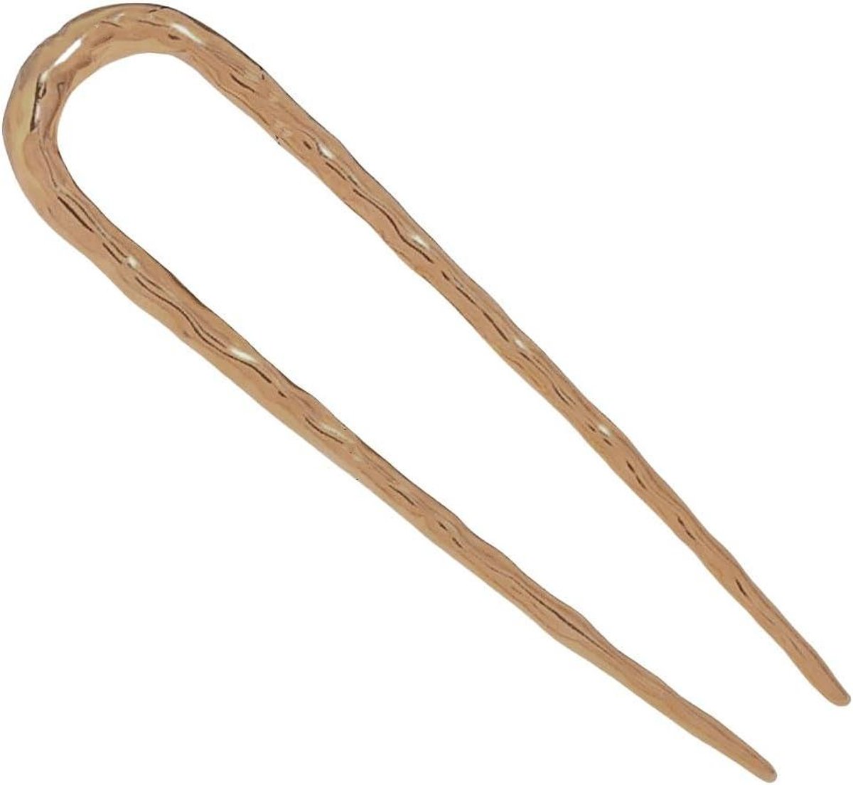 Metalen Haarspeld - Haarclip U-vorm - Kapsels Fixeren - Stabiele Grip - 10 cm - Goud
