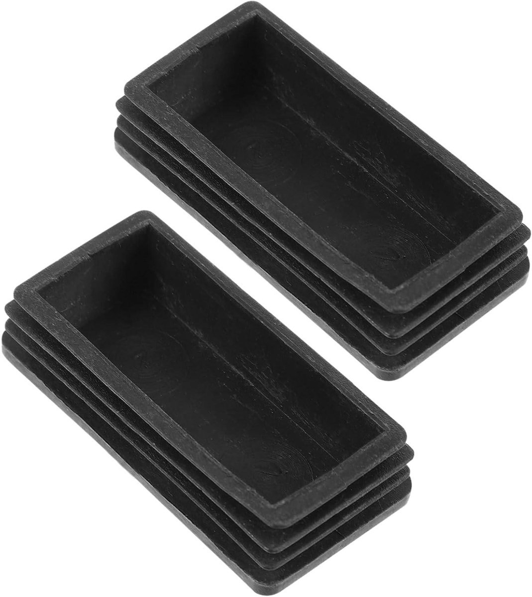 Ladder Voet Covers - Ladder Beschermers - Vloeren Beschermen - Antislip Ontwerp - 5x2.5x1.3CM - Zwart