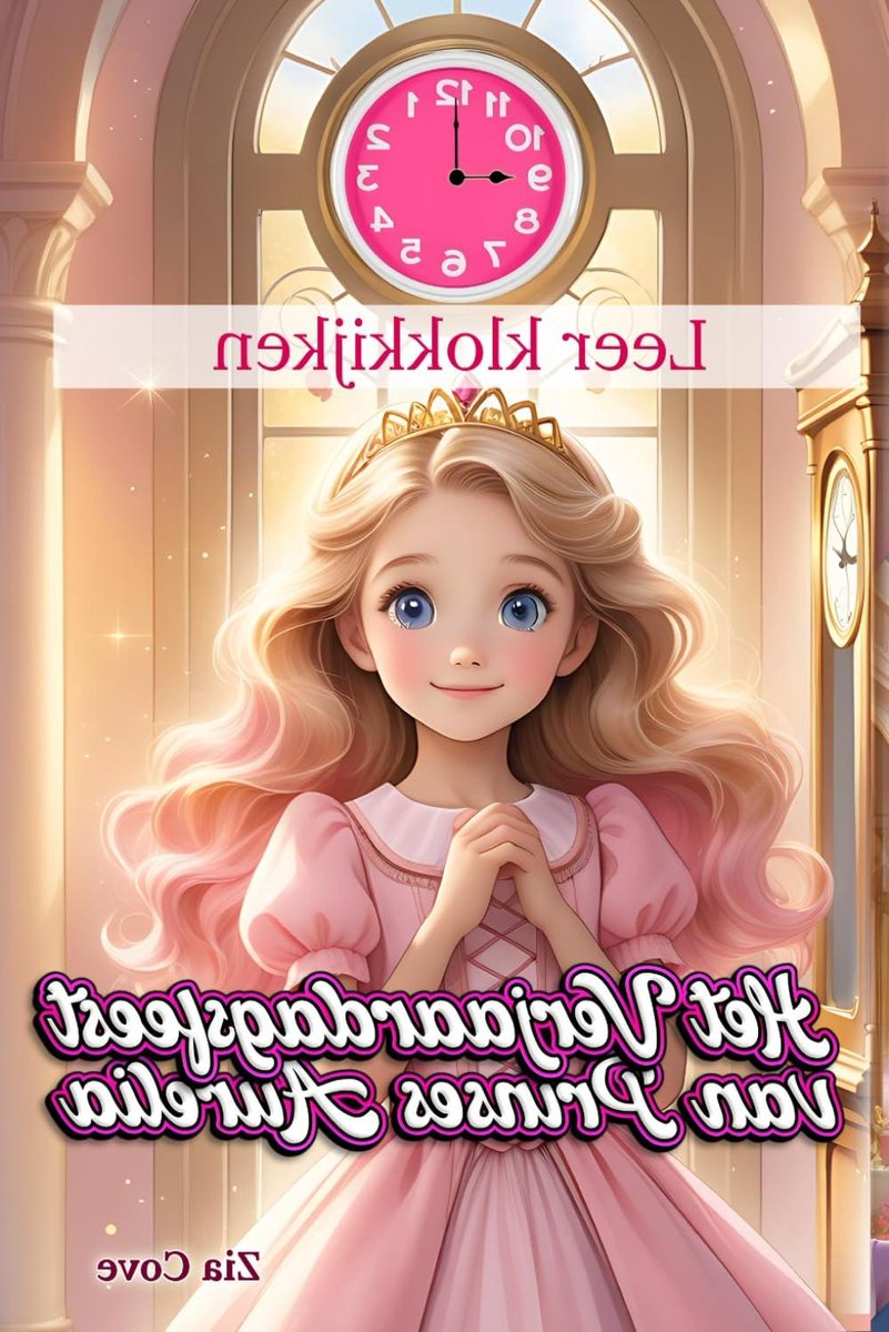 Kinderboek Klok Leren Lezen - Educatieve Prentenboek - Leren Klokkijken - Met Spelletjes - 31 pagina's - Kleurrijk