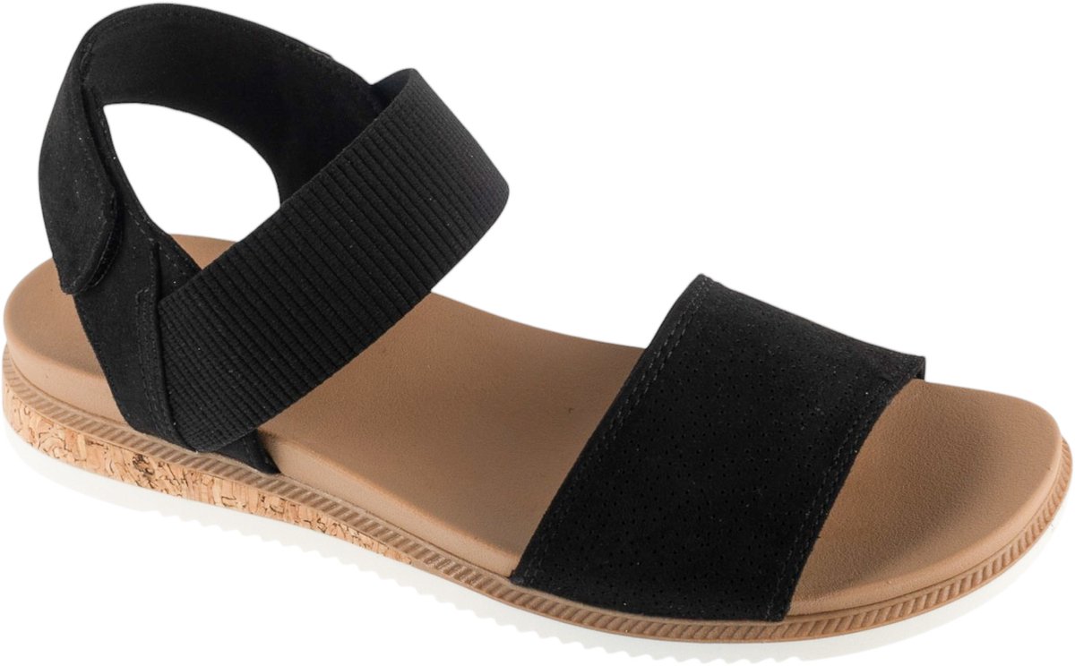 Skechers Desert Kiss Low-Top Look, Vrouwen, Zwart, Sandalen, maat: 37,5