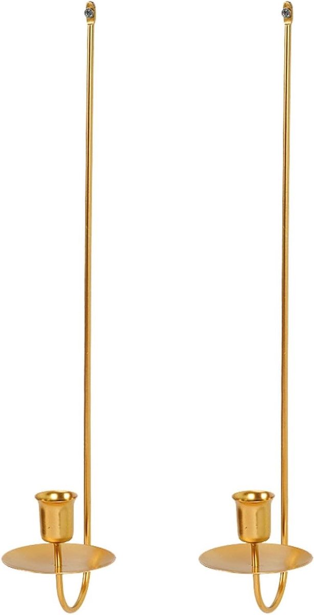 Wandkaarsenhouder - Kandelaar wandlamp - Sfeer Creëren - Ruimtebesparend Ontwerp - 382 x 1