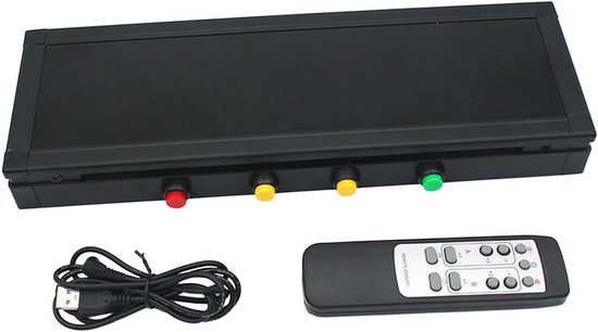 Digitaal Scorebord - Scoreteller Biljart - Wedstrijden Bijhouden - Met Afstandsbediening - 35 cm - Zwart — afbeelding 5