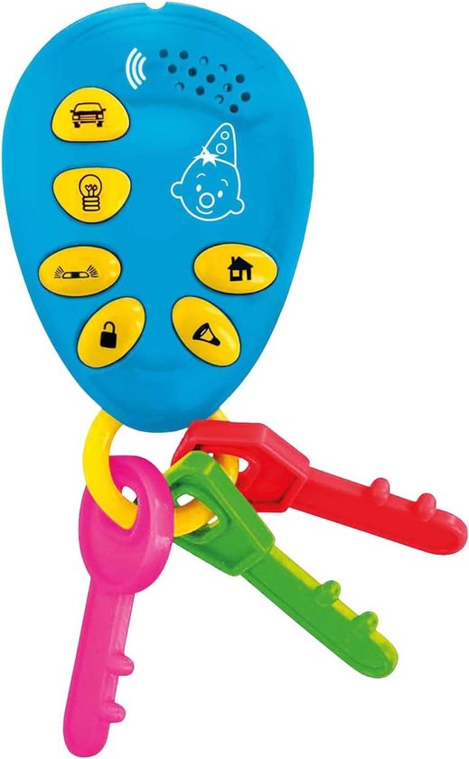 Bumba autosleutels - Speelgoed sleutels - Rollenspel baby - Met licht en geluid - 17 x 115 x 5 cm