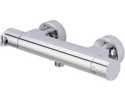 Thermostatische Douchekraan - Douche Mixer Kraan - Comfortabel Douchen - AFNOR Gecertificeerd - 205 l/min - Chroom