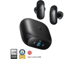 soundcore Liberty 5 Pro by Anker, Anker Thus Al Chip, Kristalheldere Gesprekken, Noise Cancelling Oordopjes, Draadloze Oordopjes, ANC Met 6,5 U/28 U:Speeltijd, Snelladen, Draadloos Opladen