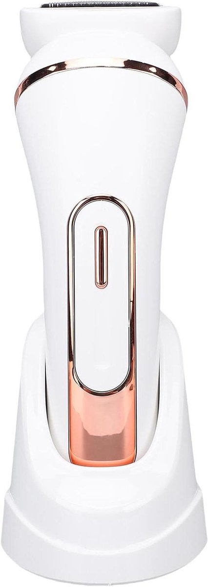 Lichaamshaartrimmer voor Dames - Elektrische Bodygroomer - Persoonlijke Verzorging - 4-in-1 Multifunctioneel - IPX7 Waterdicht - Wit