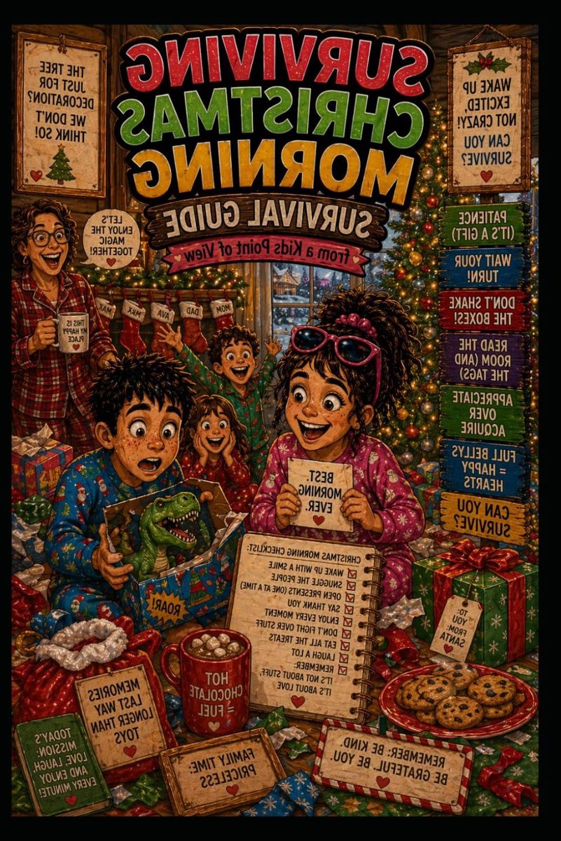 Kerst Ochtend Gids - Kinder Survival Boek - Feestdagen Overleven - Vanuit Kinderperspectief - 90 Pagina's - Niet gespecificeerd