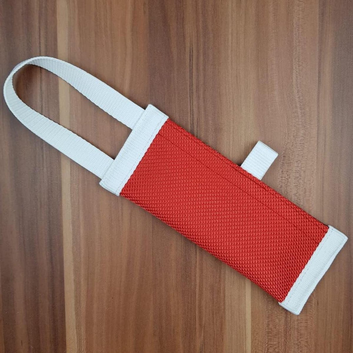 Trainingsdummy Hond - Voederdummy Snackdummy - Apporteertraining Hond - Kerstseditie - XL - Rood