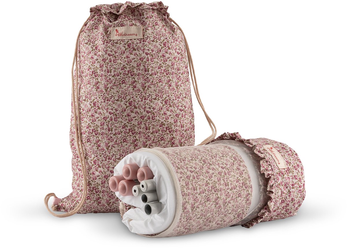 ASI DREAMS Poppen Accessoires - Reisbed Met Draagtas - Martina Collectie