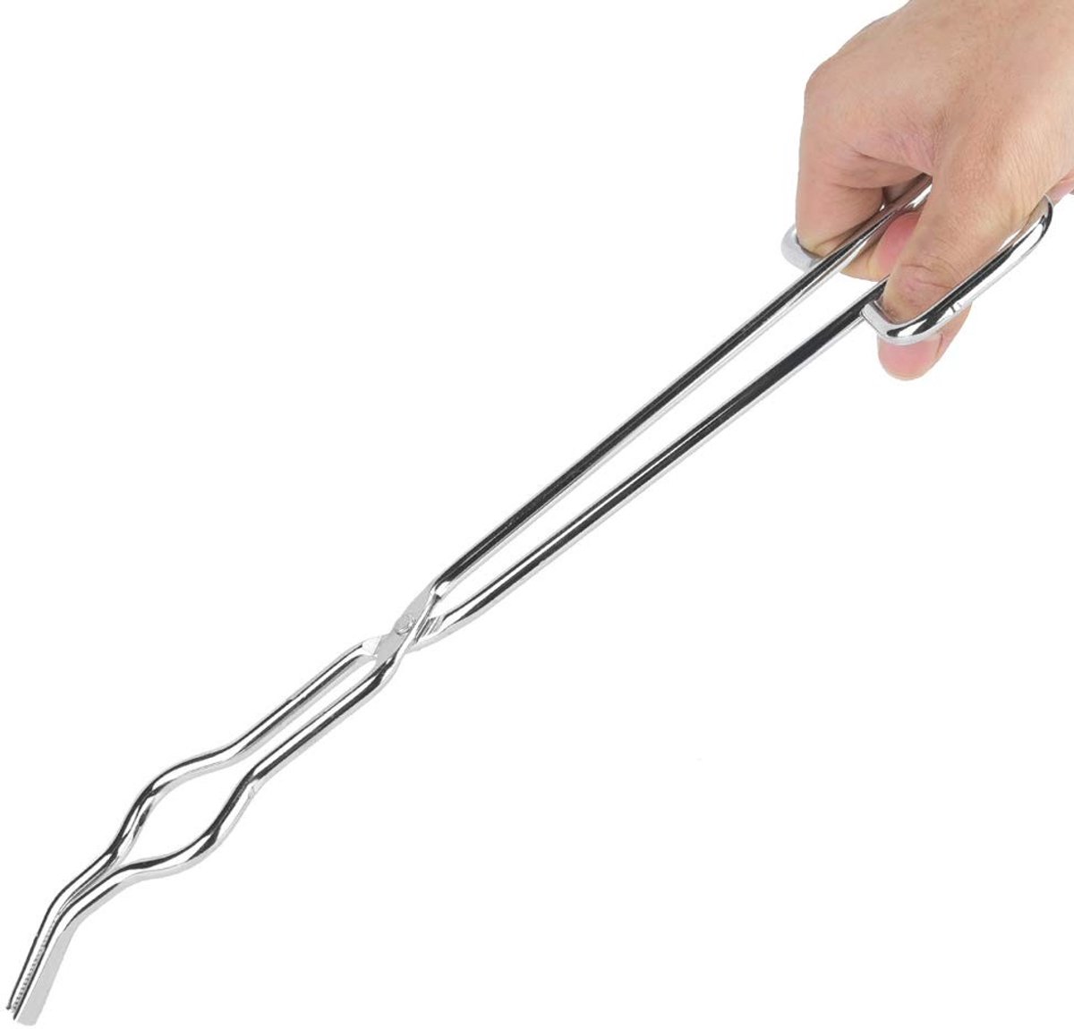 Dailygoody - Solidchoice - Dailygoody - Smeltkroestang - Professionele gieterijtang - Roestvrijstalen bekertang 300mm - Klinknagel - Ideaal voor laboratoriumgebruik - Duurz