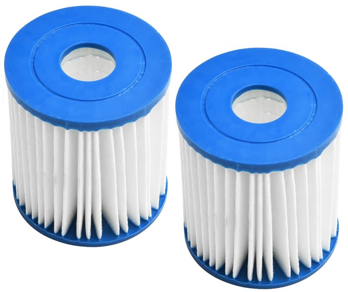 Dailygoody - Vervangende bubbelbadfilters - Zwembadfilter - Efficiënte filtratie - 2 Pack - Geschikt voor Intex - Filterpatronen voor spa's en zw