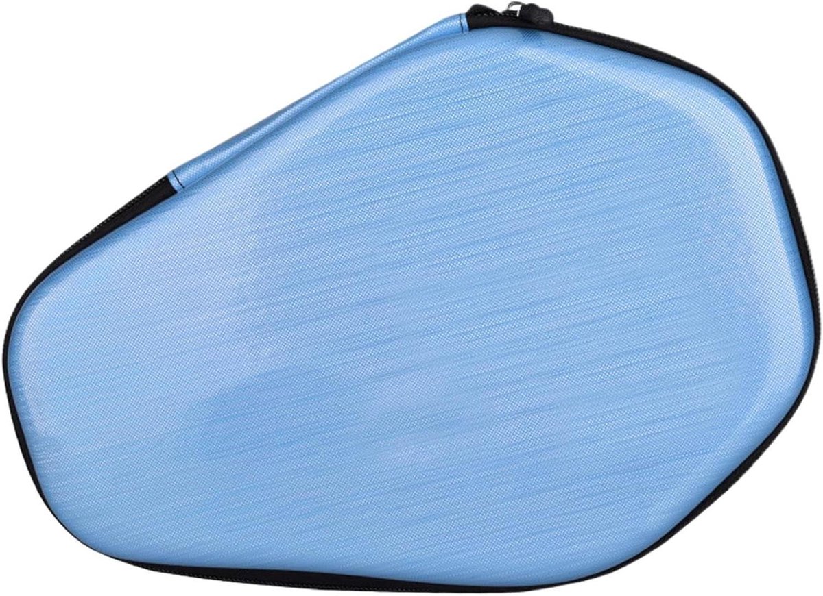 Tafeltennis Organizer - Batje Tas - Sport Opslag - Meerlaags Ontwerp - Voor 2 Batjes - Blauw