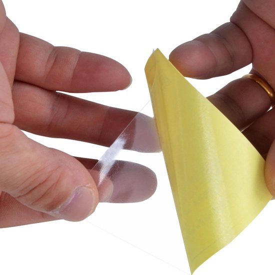 Reparatieset Opblaasbaar - Luchtbed Pleisters - Snelle Reparatie - Zelfklevende Film - 40 Stuks - Transparant — afbeelding 3