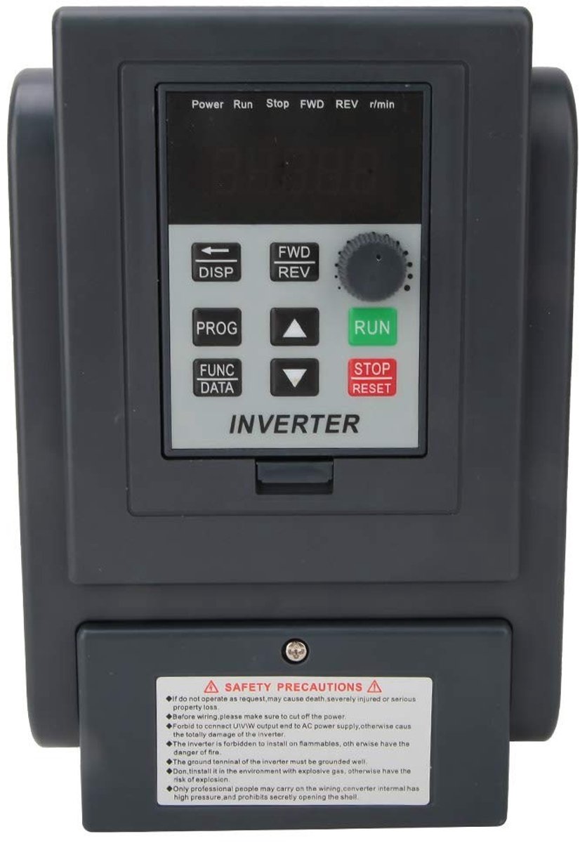 Dailygoody - OmGoods - Dailygoody - Variabele Frequentie Aandrijving - 220VAC 2.2kW - Hoge Prestaties - 3-fase Uitgang - Duurzaam en Betrouwbaar - Geschikt voor Motorbesturi