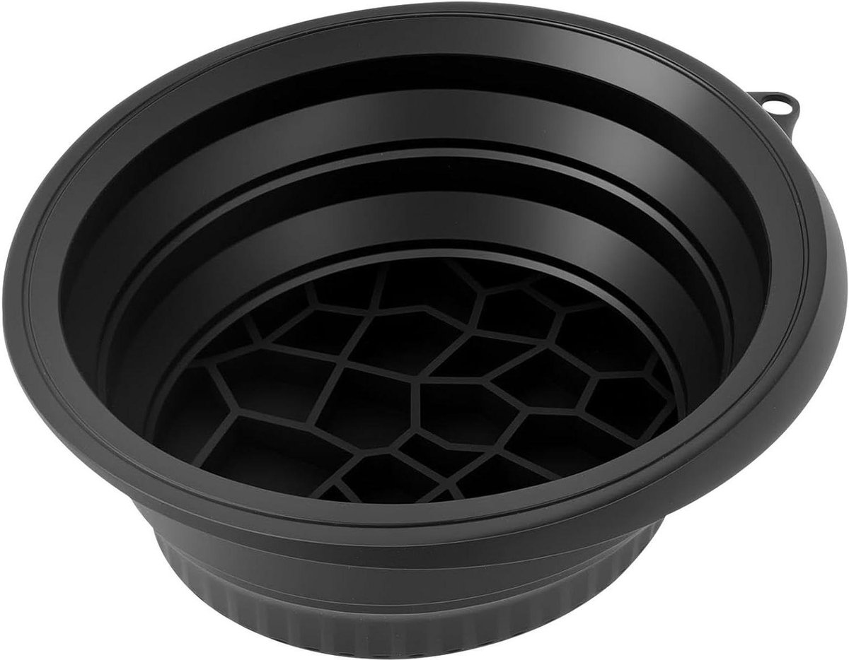 Gezichtskoelbak - Cryotherapie kom - Huidverstrakking thuis - Opvouwbaar siliconen ontwerp - 1750 ml capaciteit - Blauw