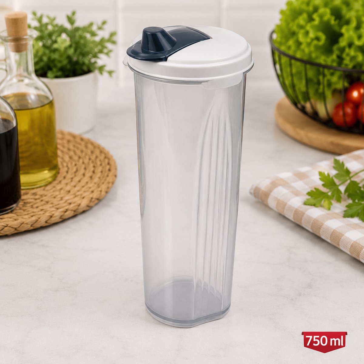 Sunplast SC-223 - SYMBOL Olie- / Azijnfles 750 ML – Keuken Dispenser –