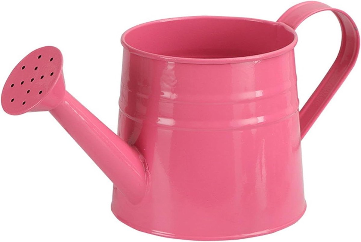 Metalen Gieter - Bloemen waterpot - Planten verzorgen - Lange smalle tuit - 1 liter inhoud - Groen