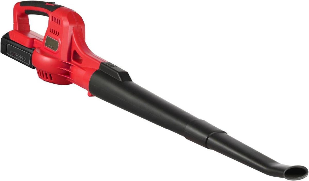 Elektrische Bladblazer - Draadloze Bladblazer Handheld Bladblazer - Tuinonderhoud - Verstelbare Verlengbuizen - 205 kg - Zwart