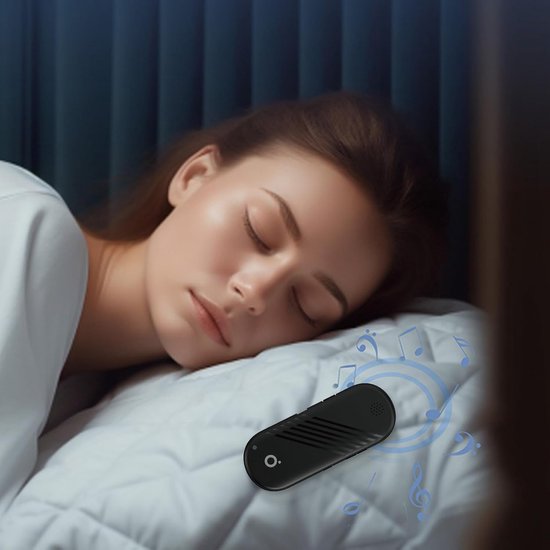 Slaap Audio Apparaat - Oordopjes Muziek Speler - Verbeteren Slaapkwaliteit - Botgeleiding Technologie - 13.2 x 5.2 x 1 cm — afbeelding 2