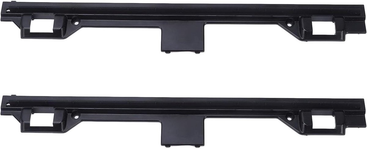 Stofzuiger Schraper - Vloerschrobber Strip - Grondig Reinigen - Verstoppingspreventie - 35L x 10B x 5H cm - Zwart