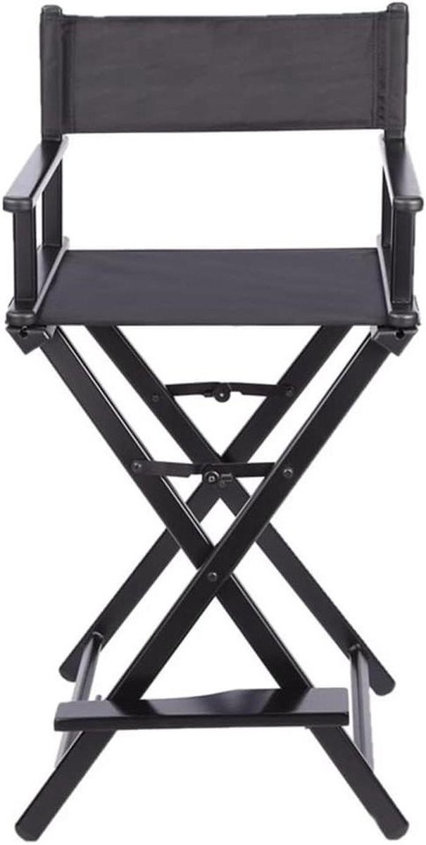 Draagbare Make-up Stoel - Directeursstoel Opvouwbaar - Professioneel Gebruik - Lichtgewicht Aluminium Frame - 228 x 165 x 453 inch