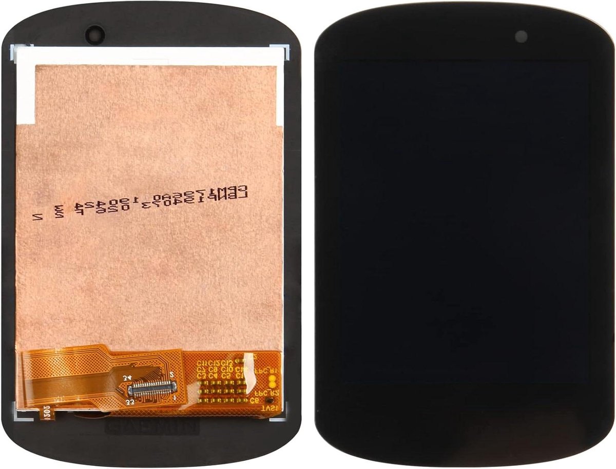 Scherm Garmin Edge - LCD Touch Display - GPS Navigatie - Vervangend Glas - 192 x 103 cm - Zwart