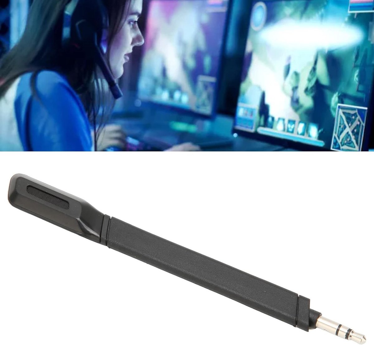 Professionele Vervangmicrofoon van Zuurstofvrij Koper voor Draadloze Headset met Helder Geluid en Ruisonderdrukking