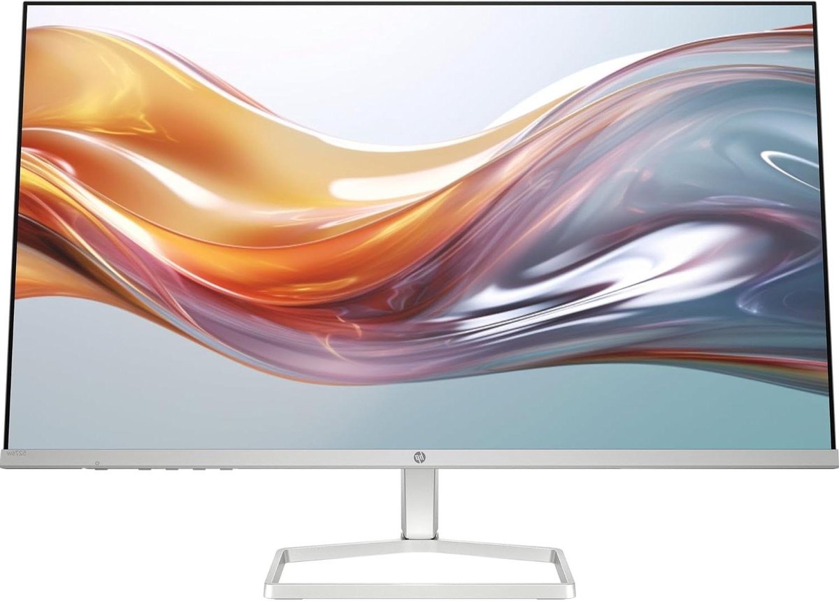 FHD Monitor - Scherm Computer - Productief Werken - Randloos Beeld - 27 inch - Wit