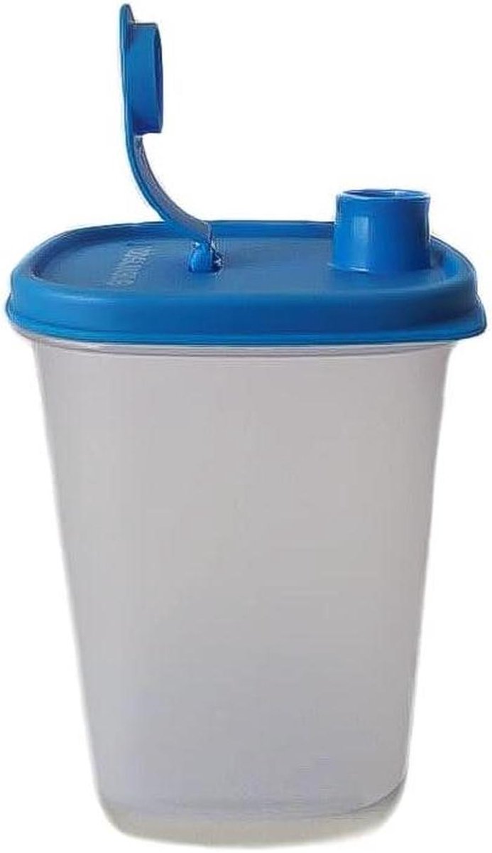 Jug - Pitcher Drink Dispenser - Drankjes Serveren - Met Deksel - 1 Liter - Blauw