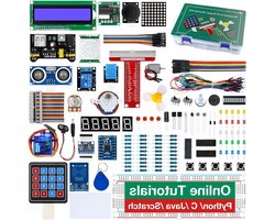 Raspberry Pi Starter Kit - Beginner Kit Elektronika - Projecten Leren Maken - Uitgebreide Leercursussen - 0.6 Kilogram - Niet gespecificeerd