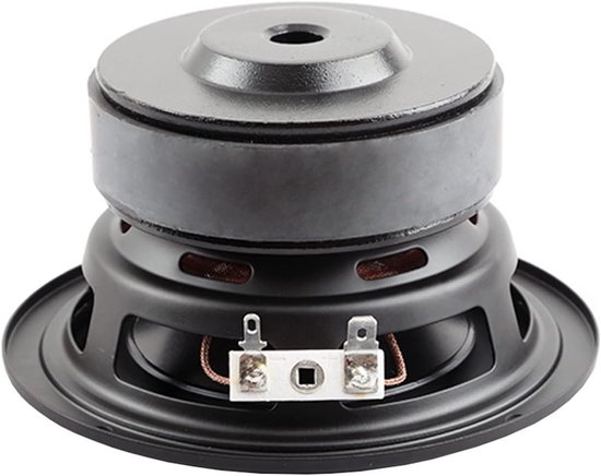 Subwoofer Luidspreker - Bass Speaker - Home Theater - Kristalhelder Geluid - 4 Inch - Zwart — afbeelding 4