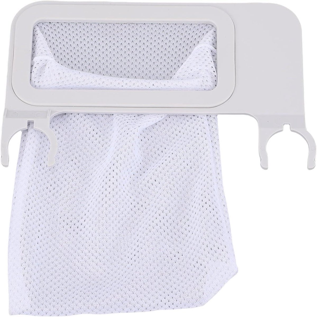 Naaigarnituur - Schrootvanger Afvalbak - Naaimachine Onderhoud - Afneembare Opvangzak - 19 x 18 x 1 cm - Grijs