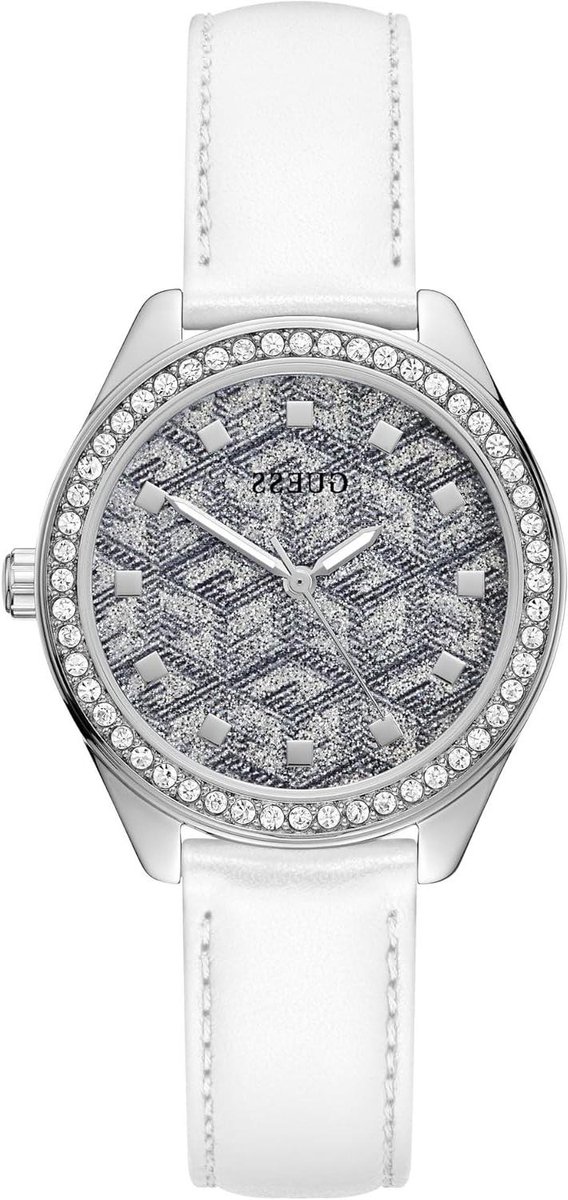 Dameshorloge - Polshorloge Dames - Tijd Aflezen - Zilverkleurige Band - 20 cm - Zilver