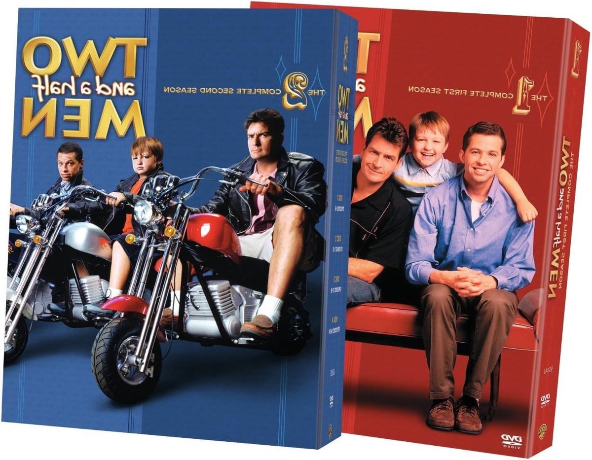 Two and a Half Men - Seizoenen 1-2 - Televisie Kijken - Compleet Seizoen - 8 Discs - N.v.t.