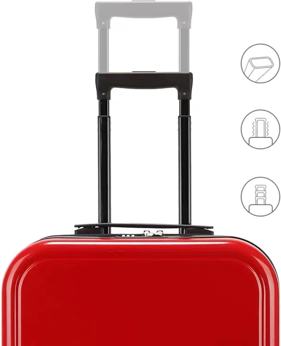 Koffer Set - Reisbagage Trolley - Reizen Organiseren - Schokbestendige Hardcase - 2 Delig - c – foto 5