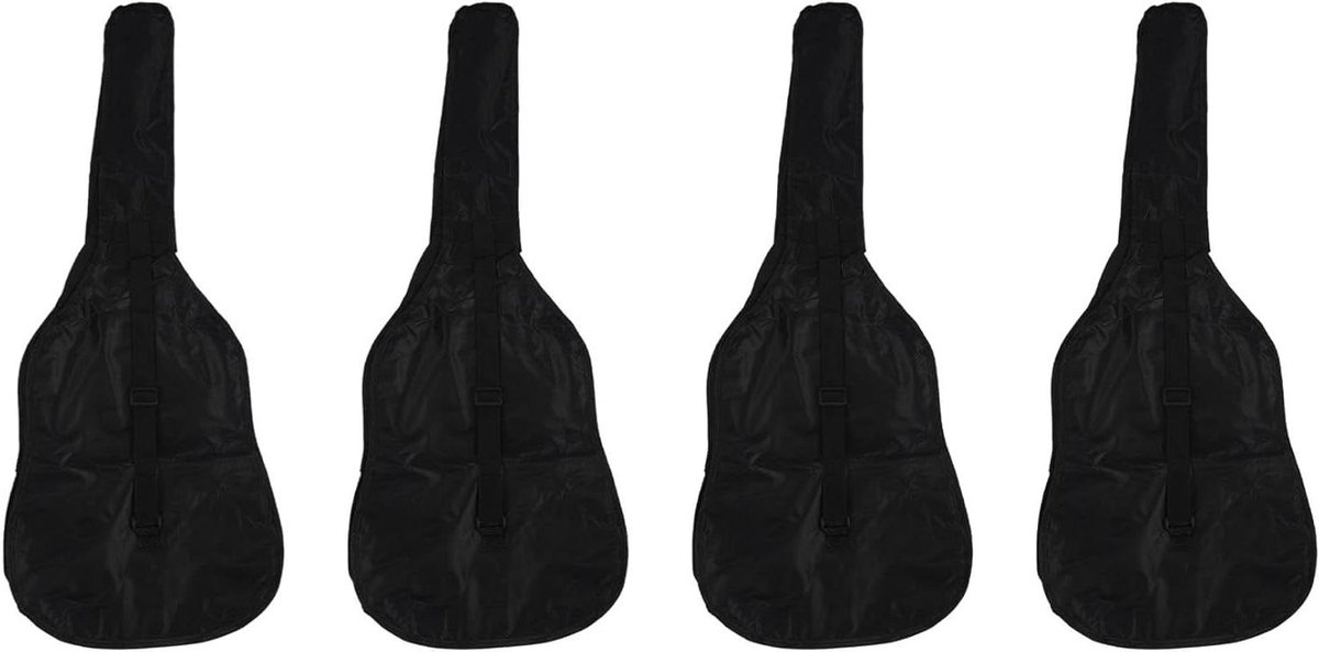Gitaartas - Gitaarhoes Tas - Gitaar Beschermen - Waterbestendig Oxford Stof - 38 Inch - Zwart