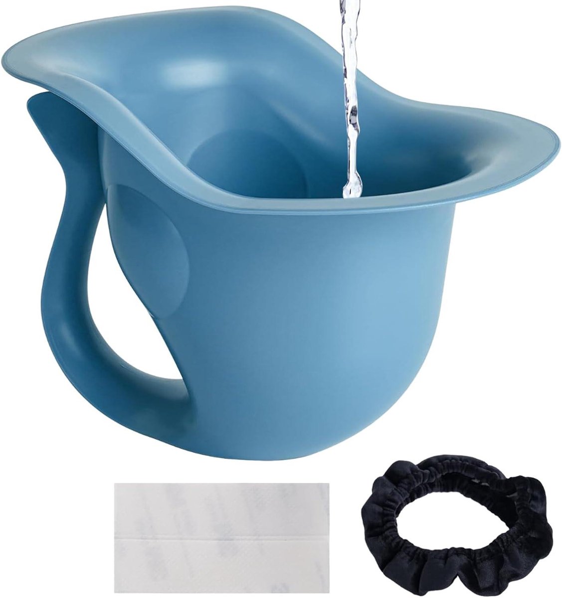 Kinderpotje - Potjestraining Zindelijkheidstraining - Zelfstandig Leren - Uniek Staarthandvat - 20 x 18 x 15 cm - Blauw
