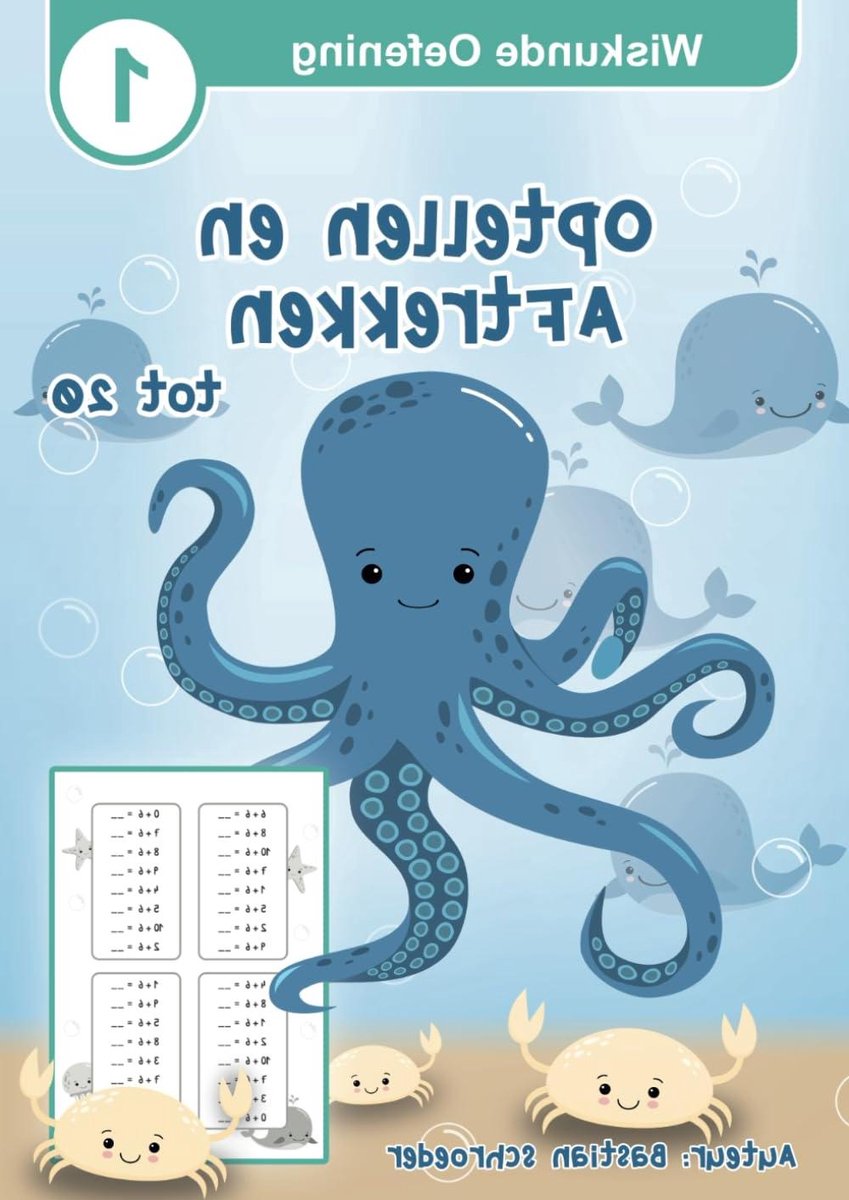 Rekenen Werkboek - Oefenboek Cijfers - Kinderen Leren Rekenen - Optellen Aftrekken 0-20 - 157 Pagina's - Niet gespecificeerd