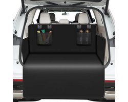 Hondendeken Kofferbak - Kofferbakbeschermer Auto - Hond Vervoeren - Waterdicht Zijbescherming - Voor BMW X5 - Zwart