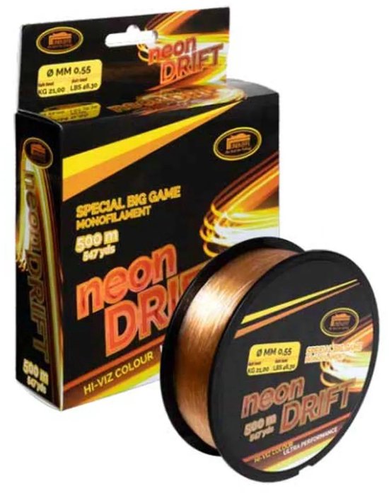 Lineaeffe Big Game Nylon Monofilament 500 M Goud 0.500 mm van Lineaeffe — afbeelding 3