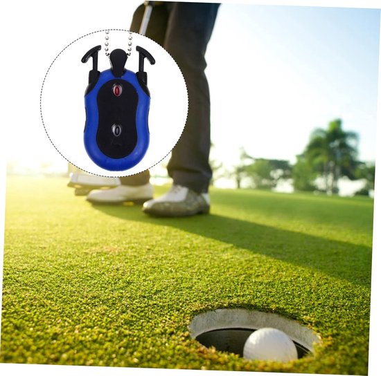 Score Clicker - Slag Tellers - Golf Score Bijhouden - Voor Twee Spelers - 3 Stuks - Blauw — afbeelding 3