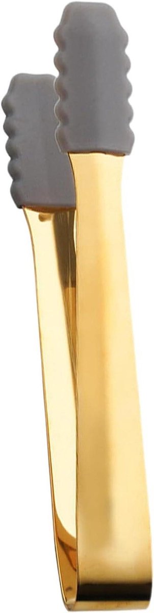 IJs Tang - Keuken Tool - Barbecue En Cocktails - Siliconen Grip - 1275 cm - Goud
