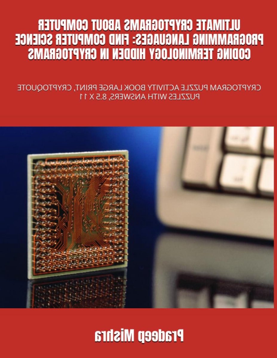 Cryptogram Puzzelboek - Woordspel Boek - Brein Trainen - Programmeer Taal Thema - Large Print - Niet Van Toepassing