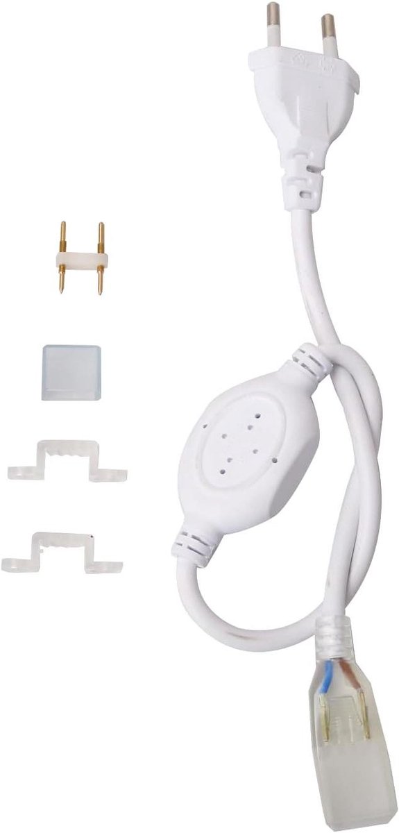 Afstandsbediening Ledstrips - Stroomkabel - Verlichting Installeren - Veilige Verbinding - Externe Kabel - Zwart