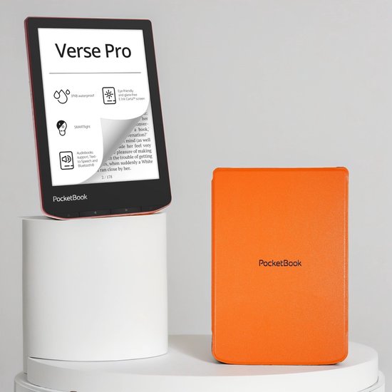 PocketBook Verse Pro e-reader Passion Red – 6 inch – 16  ... - cover