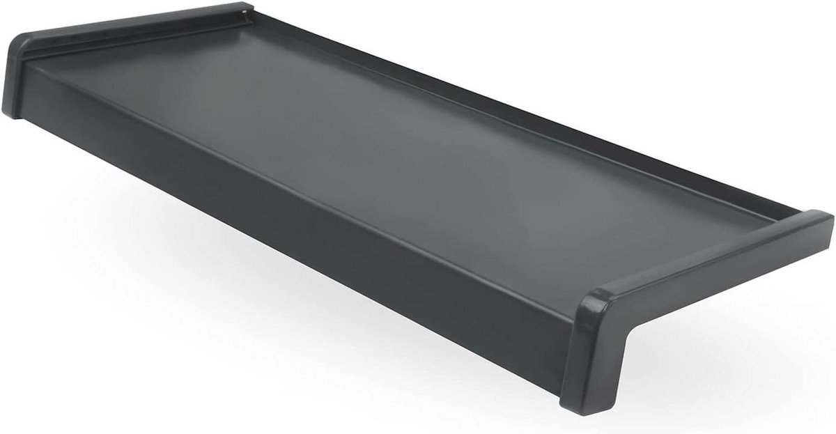 Buitenvensterbank Aluminium - Vensterbank Buiten - Gevel Beschermen - Gepoedercoat Aluminium - 130 cm - Antraciet RAL 7016