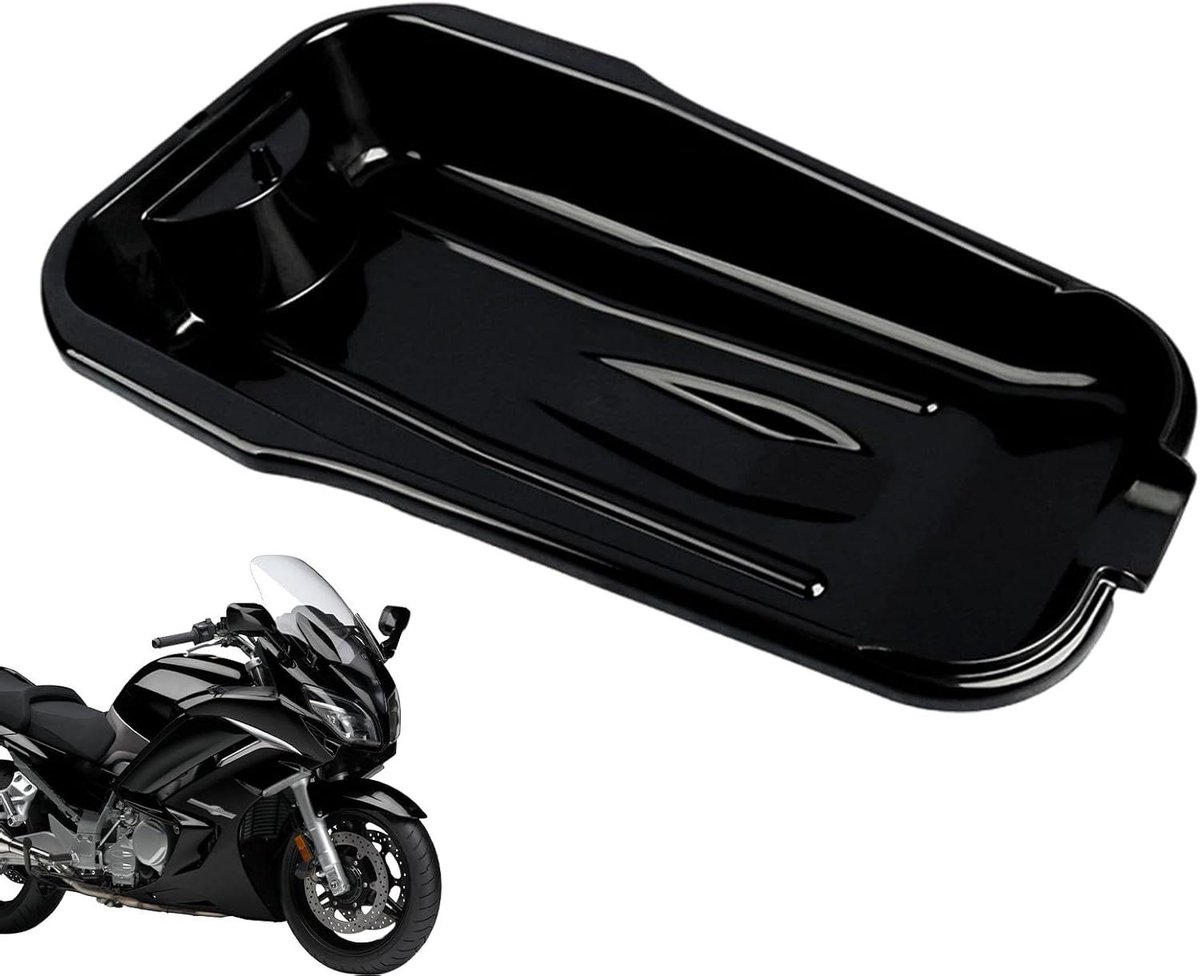 Olie Opvangbak - Afvalolie Pan - Motoronderhoud - Lekvrij Ontwerp - 41 x 23.5 x 7 cm - Zwart